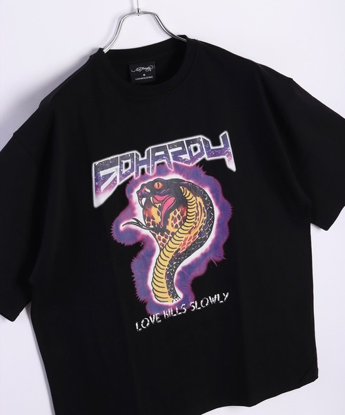 Ed Hardy(エドハーディー)の「Ed Hardy ルーズサイズ プリント半袖Tシャツ(Tシャツ/カットソー・メンズ・ブラック系その他2/ブルー/ブラック系その他4/チャコール/イエロー系その他/ホワイト系その他2/ブラック系その他3/イエロー/ホワイト/ライム/ホワイト系その他/ブラック系その他/ブラック/ブラック系その他6/グレー系その他2/ブラック系その他5/グレー系その他・L/M/LL)」の20枚目の写真