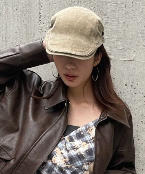 FOREVER 21(フォーエバー トゥエンティーワン)の「【2025SS】ヴィンテージ風ハンチング(ハンチング/ベレー帽・レディース・ベージュ・FREE)」の17枚目の写真