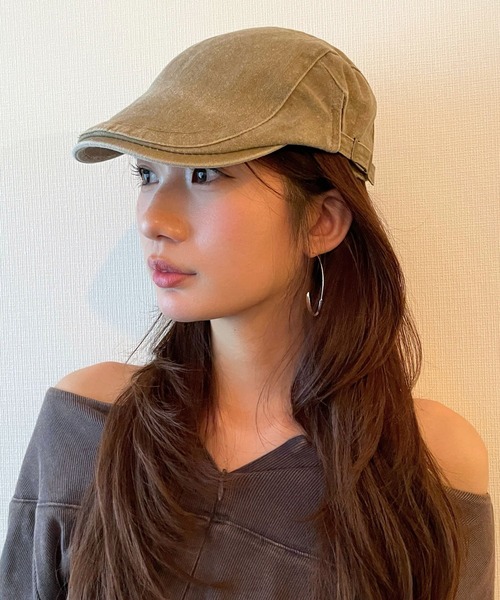 FOREVER 21(フォーエバー トゥエンティーワン)の「【2025SS】ヴィンテージ風ハンチング(ハンチング/ベレー帽・レディース・ベージュ・FREE)」の18枚目の写真