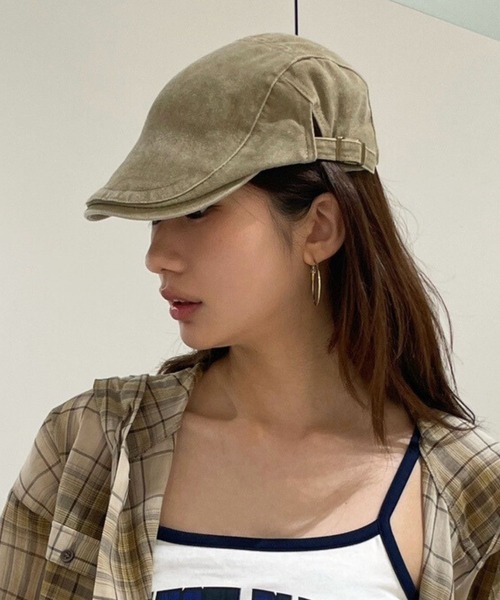 FOREVER 21(フォーエバー トゥエンティーワン)の「【2025SS】ヴィンテージ風ハンチング(ハンチング/ベレー帽・レディース・ベージュ・FREE)」の16枚目の写真