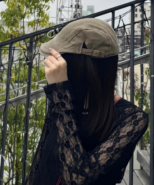 FOREVER 21(フォーエバー トゥエンティーワン)の「【2025SS】ヴィンテージ風ハンチング(ハンチング/ベレー帽・レディース・ベージュ・FREE)」の15枚目の写真