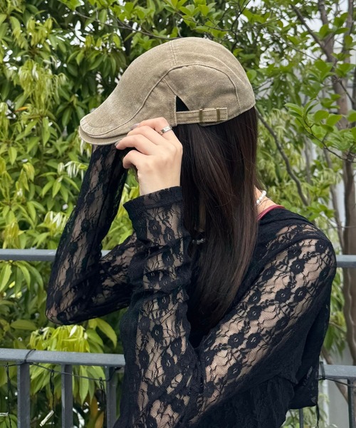 FOREVER 21(フォーエバー トゥエンティーワン)の「【2025SS】ヴィンテージ風ハンチング(ハンチング/ベレー帽・レディース・ベージュ・FREE)」の14枚目の写真