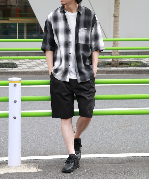 LOGOS（ロゴス）の「【LOGOS Park/ロゴスパーク】コットンツイル ワンポイントショートパンツ（その他パンツ・メンズ・オレンジ/ネイビー/ベージュ/マスタード/ブラック/カーキ・M/L/LL）」の10枚目の写真