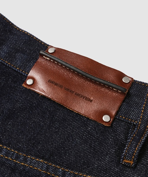 ライカ期 DRIES VAN NOTEN 5ポケットデニムパンツ ネイビー DRIES VAN NOTEN ドリスヴァンノッテン デニム PINE PANTS