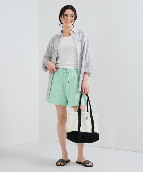 MILLER（ミラー）の「【Miller/ミラー】PANEL RIBBED ATHLETIC TANK（タンクトップ・レディース・レッド系/ホワイト/グリーン系/ブラック/グレー系/イエロー系・FREE）」の7枚目の写真