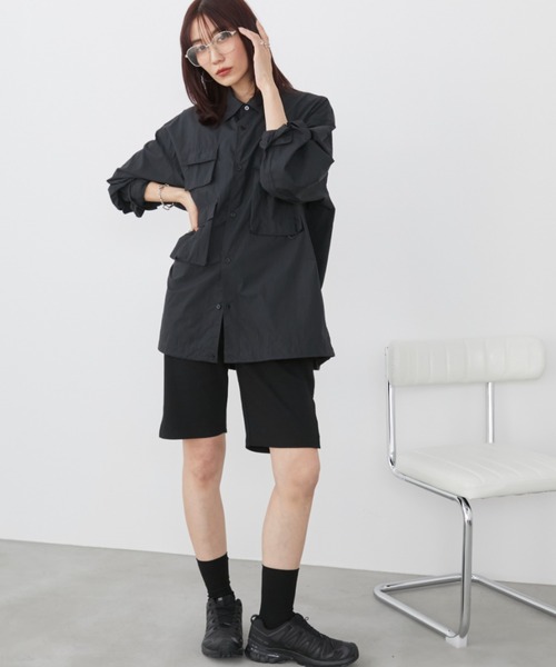 FRAY I.D サイドスリットバイカーショーツ (ブラック) ストレッチ 楽天市場】【SALE／50%OFF】サイドスリットバイカーショーツ