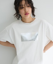 ELENCARE DUE | ・ELENCARE DUE 箔プリントTEE(Tシャツ/カットソー)