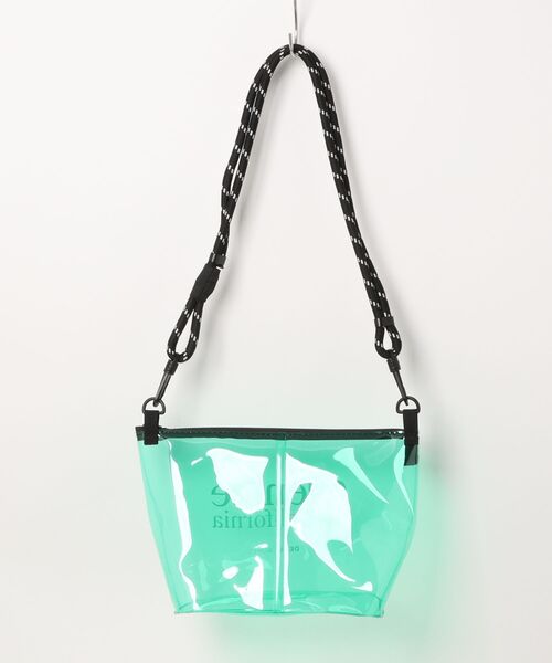 ムラサキスポーツ（ムラサキスポーツ）の「DEAR LAUREL/ディアローレル サコッシュ HIGH&DRY PVC SACOCHE DL25S10501（ショルダーバッグ・メンズ・クリア/ブルー/ブラック・FREE）」の4枚目の写真