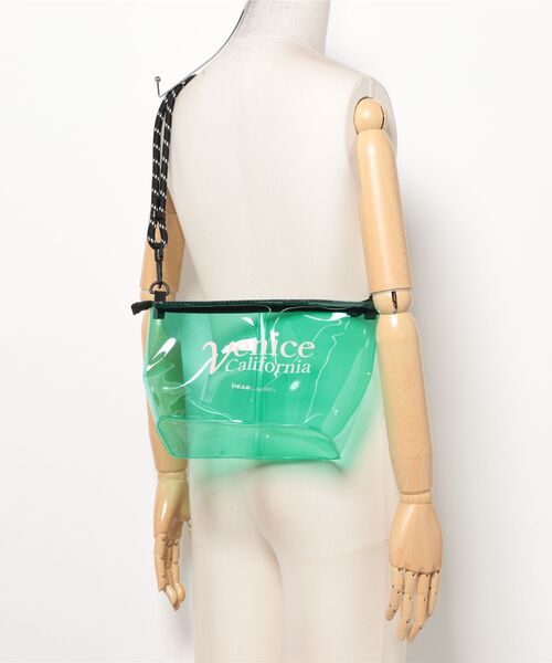ムラサキスポーツ（ムラサキスポーツ）の「DEAR LAUREL/ディアローレル サコッシュ HIGH&DRY PVC SACOCHE DL25S10501（ショルダーバッグ・メンズ・クリア/ブルー/ブラック・FREE）」の13枚目の写真