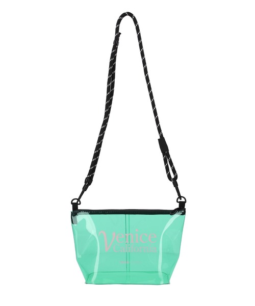 ムラサキスポーツ（ムラサキスポーツ）の「DEAR LAUREL/ディアローレル サコッシュ HIGH&DRY PVC SACOCHE DL25S10501（ショルダーバッグ・メンズ・クリア/ブルー/ブラック・FREE）」の2枚目の写真