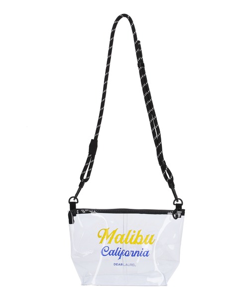 ムラサキスポーツ（ムラサキスポーツ）の「DEAR LAUREL/ディアローレル サコッシュ HIGH&DRY PVC SACOCHE DL25S10501（ショルダーバッグ・メンズ・クリア/ブルー/ブラック・FREE）」の3枚目の写真