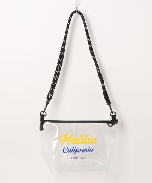 ムラサキスポーツ（ムラサキスポーツ）の「DEAR LAUREL/ディアローレル サコッシュ HIGH&DRY PVC SACOCHE DL25S10501（ショルダーバッグ・メンズ・クリア/ブルー/ブラック・FREE）」の10枚目の写真