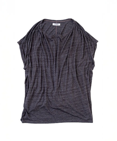 HOLLYWOOD RANCH MARKET(ハリウッドランチマーケット)の「レーヨンテンジク ノースリーブプルオーバー(Tシャツ/カットソー・レディース・チャコール/ホワイト/ピンク/オリーブ・ONE SIZE)」の1枚目の写真