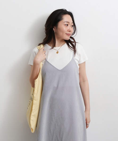 UpcycleLino シアサッカーコンビキャミブラウス 𝐧𝐞𝐰 𝐚𝐫𝐫𝐢𝐯𝐚𝐥 ⸝ ꙳ 