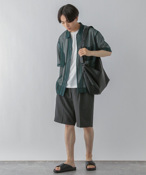 訪問着☆グリーン系 Cotton Voile Stripe Panel Dress | Pasand by ne Quittez pas