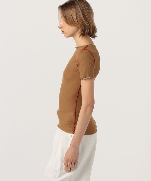 新品未使用】BASERANGE VEIN TEE ASIE BLUE S