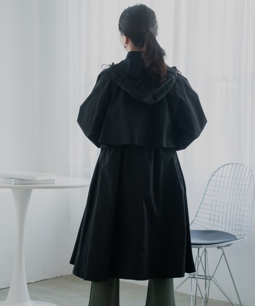 小さいサイズ ドロストロングモッズコート 低身長さん・小柄女性