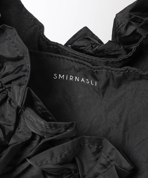 mysty woman（ミスティウーマン）の「SMIRNASLI(サミールナスリ) フリルショルダーBAG　499923（ショルダーバッグ・レディース・ブラック/ブラウン・FREE）」の18枚目の写真
