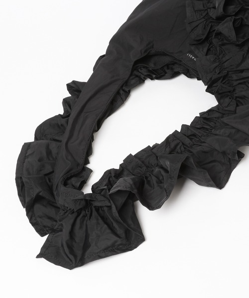 mysty woman（ミスティウーマン）の「SMIRNASLI(サミールナスリ) フリルショルダーBAG　499923（ショルダーバッグ・レディース・ブラック/ブラウン・FREE）」の21枚目の写真