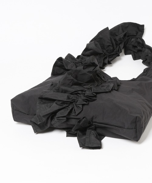 mysty woman（ミスティウーマン）の「SMIRNASLI(サミールナスリ) フリルショルダーBAG　499923（ショルダーバッグ・レディース・ブラック/ブラウン・FREE）」の22枚目の写真