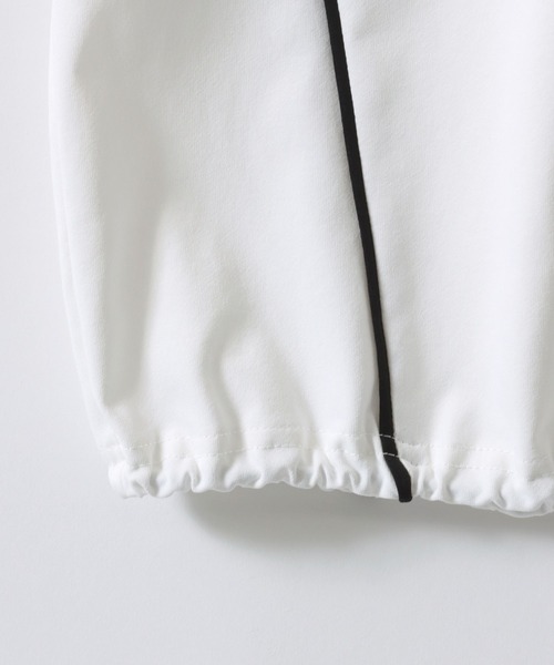 SITRY（シトリー）の「High Twist Function Game Shirt Setup/ドライ ストレッチ UVカット ブロークコア ユニフォーム ゲームシャツ 半袖Tシャツ＆ハーフパンツ セットアップ ルームウェア ワンマイルウェア パジャマ（ルームウェア/パジャマ・メンズ・ホワイト/チャコール/ブラック/ライトグレー・LL/L/M）」の15枚目の写真