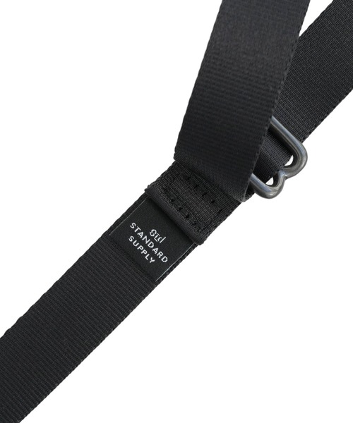 STANDARD SUPPLY（スタンダードサプライ）の「スタンダードサプライ / WANDER ワンダー / SHOULDER STRAP 20 ショルダーストラップ20（ショルダーバッグ・レディース・ブラック・FREE）」の6枚目の写真