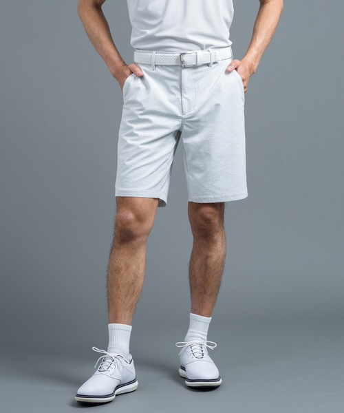 Hurley （ハーレー）の「【Hurley/ハーレー】シアサッカーショートパンツ　吸汗速乾ショーツ　ゴルフ　SEERSUCKER SHORTS（その他パンツ・メンズ・ベージュ/ネイビー/グレー/ブルー・28inch/34inch/30inch/32inch）」の2枚目の写真