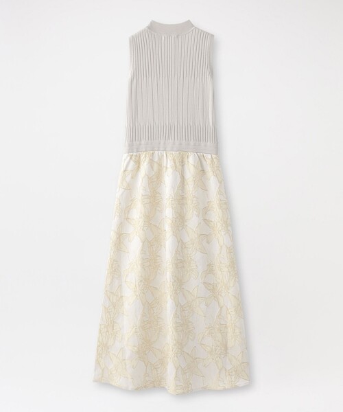 LOVELESS（ラブレス）の「ニットブロックワンピース（ワンピース・レディース・ベージュ系その他・34/36/38）」の3枚目の写真