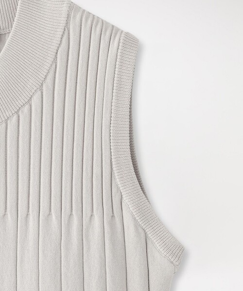 LOVELESS（ラブレス）の「ニットブロックワンピース（ワンピース・レディース・ベージュ系その他・34/36/38）」の5枚目の写真