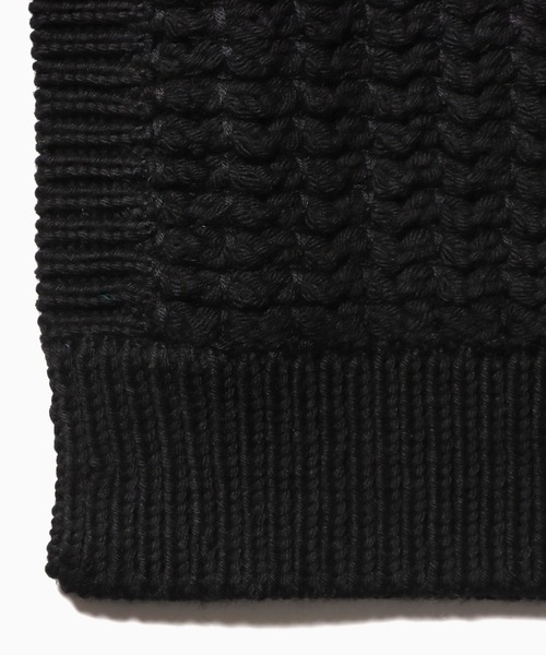 SAYAKADAVIS(サヤカディヴィス)の「SAYAKA DAVIS/サヤカ デイヴィス Knit Vest ニットベスト(ベスト・レディース・ブラック/クリーム・S)」の7枚目の写真