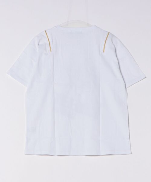 CHEER(チアー)の「肩ジップガールズシルエットプリントゆるTEE(Tシャツ/カットソー・レディース・ホワイト/ピンク・S/M/L)」の16枚目の写真