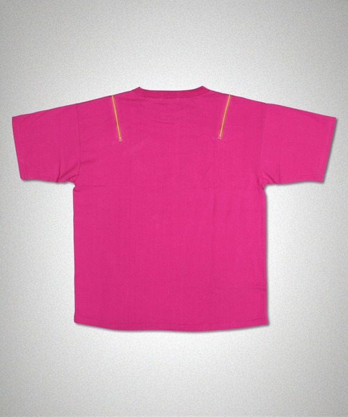 CHEER(チアー)の「肩ジップガールズシルエットプリントゆるTEE(Tシャツ/カットソー・レディース・ホワイト/ピンク・S/M/L)」の10枚目の写真