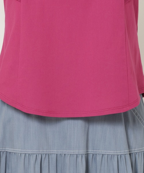 Rose Tiara（ローズティアラ）の「【手洗い可】フリル袖カットソー（Tシャツ/カットソー・レディース・ネイビー/ピンク/グリーン・38/42）」の19枚目の写真