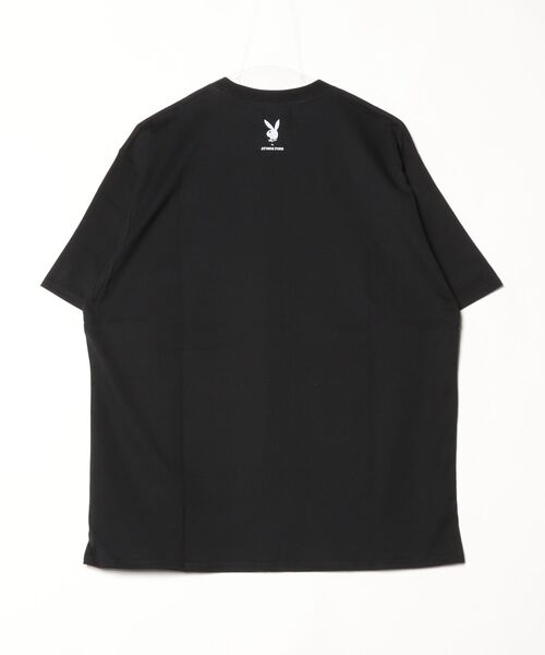 PLAYBOY x atmos pink Big T-shirt / プレイボーイ アトモス