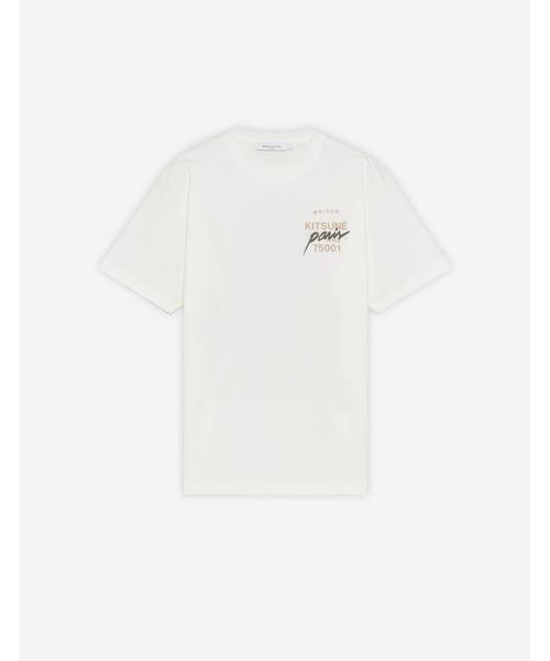 ★MAISON KITSUNE☆ ロゴ Ｔシャツ 送関込 JP EXCLUSIVE フォックス Tシャツ | Maison Kitsuné