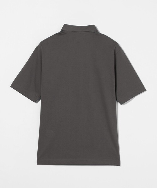 green label relaxing(グリーンレーベルリラクシング)の「【WEB限定】デイリードライ ボタンダウン ポロシャツ -吸水速乾・抗菌-(ポロシャツ・メンズ・ホワイト/モカ/ダークグレー/ネイビー/ブラック・S/L/M/XL)」の13枚目の写真