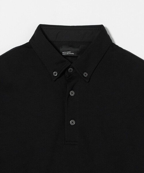 green label relaxing(グリーンレーベルリラクシング)の「【WEB限定】デイリードライ ボタンダウン ポロシャツ -吸水速乾・抗菌-(ポロシャツ・メンズ・ホワイト/モカ/ダークグレー/ネイビー/ブラック・S/L/M/XL)」の8枚目の写真