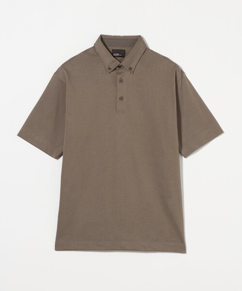 green label relaxing(グリーンレーベルリラクシング)の「【WEB限定】デイリードライ ボタンダウン ポロシャツ -吸水速乾・抗菌-(ポロシャツ・メンズ・ホワイト/モカ/ダークグレー/ネイビー/ブラック・S/L/M/XL)」の10枚目の写真