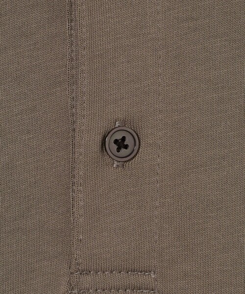 green label relaxing(グリーンレーベルリラクシング)の「【WEB限定】デイリードライ ボタンダウン ポロシャツ -吸水速乾・抗菌-(ポロシャツ・メンズ・ホワイト/モカ/ダークグレー/ネイビー/ブラック・S/L/M/XL)」の6枚目の写真