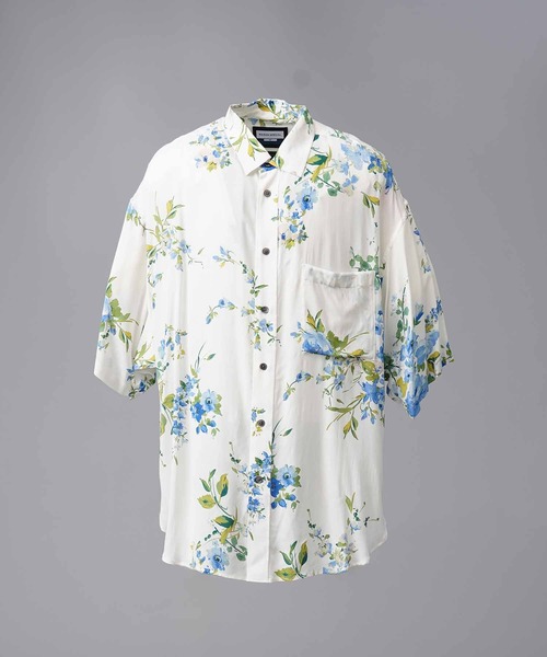 MAISON SPECIAL（メゾンスペシャル）の「《UNISEX》【Italian Dead Stock Fabric】Prime-Over Regular Collar Short Sleeve Shirt Coat/プライムオーバーレギュラーカラーショートスリーブシャツコート【MAISON SPECIAL/メゾンスペシャル】（シャツ/ブラウス・メンズ・その他8/その他1/その他2/その他3/その他5/その他6/その他4/その他7/その他9・1/2）」の10枚目の写真