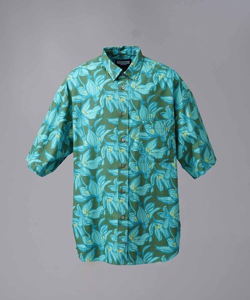 MAISON SPECIAL（メゾンスペシャル）の「《UNISEX》【Italian Dead Stock Fabric】Prime-Over Regular Collar Short Sleeve Shirt Coat/プライムオーバーレギュラーカラーショートスリーブシャツコート【MAISON SPECIAL/メゾンスペシャル】（シャツ/ブラウス・メンズ・その他8/その他1/その他2/その他3/その他5/その他6/その他4/その他7/その他9・1/2）」の14枚目の写真