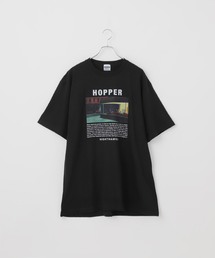 今期新品⭐︎マレットメット別注HEAR MY NAME アートプリントTee HEAR MY NAME｜ヒアマイネームのTシャツ/カットソー（前面