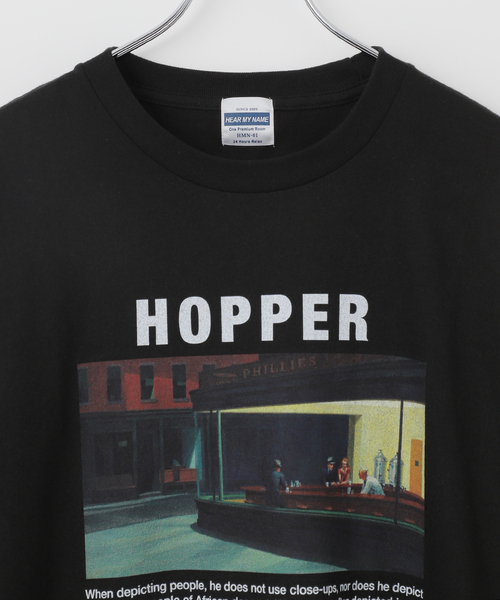 セール】HEAR MY NAME別注 Edward Hopper / エドワード