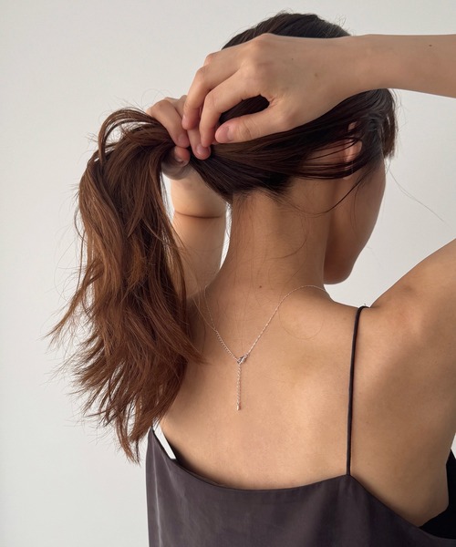 CANAL JEAN(キャナルジーン)の「Pt Tiny bouleネックレス(ネックレス・レディース・シルバー/ゴールド・ONE SIZE)」の4枚目の写真