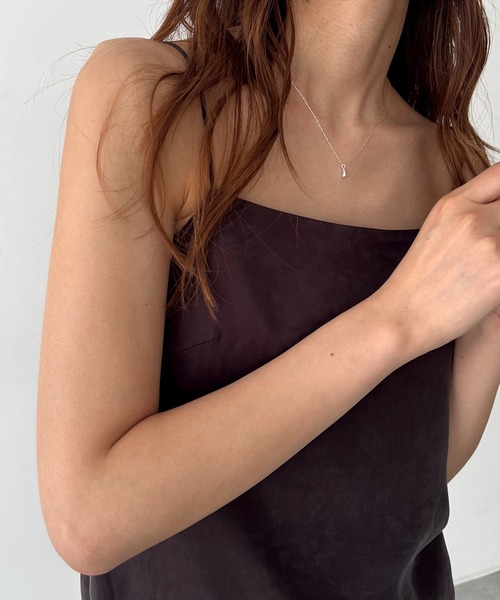 CANAL JEAN(キャナルジーン)の「Pt Tiny bouleネックレス(ネックレス・レディース・シルバー/ゴールド・ONE SIZE)」の5枚目の写真