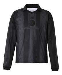 グラフィック ポロロングスリーブシャツ
