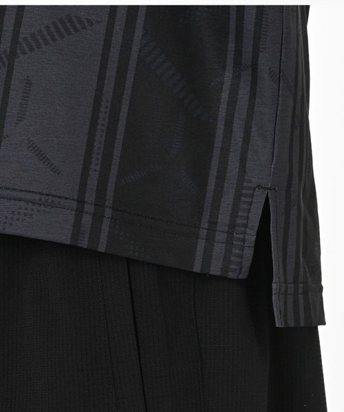 NEW BALANCE(ニューバランス)の「グラフィック ポロロングスリーブシャツ(Tシャツ/カットソー・メンズ・ブラック/ホワイト×ブラック・MEDIUM/XX-LARGE/X-LARGE/LARGE/SMALL)」の14枚目の写真