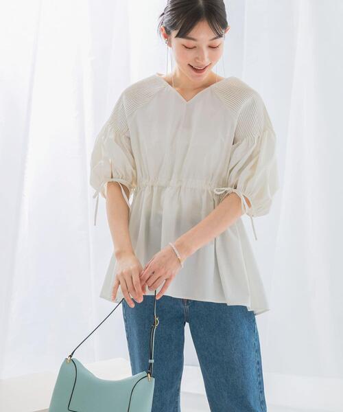 セール】ピンタックウエストマークブラウス（シャツ/ブラウス）｜URBAN