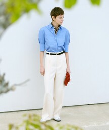 アルアバイル　オフホワイトパンツ allureville｜アルアバイルのパンツ通販｜ELLE SHOP (エル