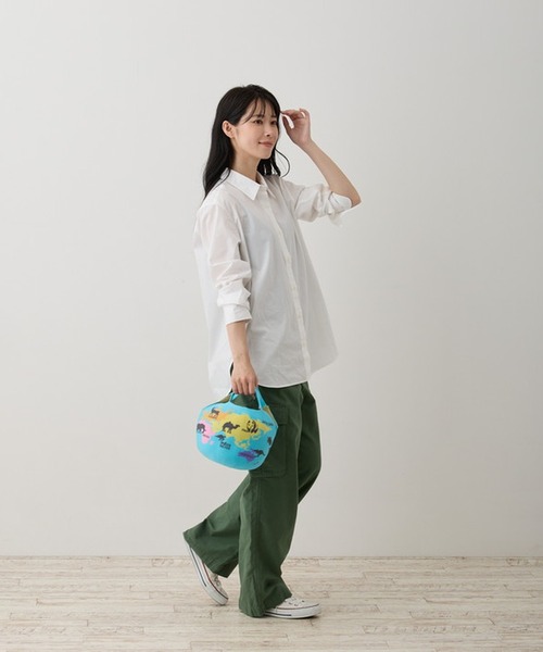 ROOTOTE(ルートート)の「CJチキュウギknit-A(トートバッグ・レディース・ブラック/ブルー・FREE)」の7枚目の写真